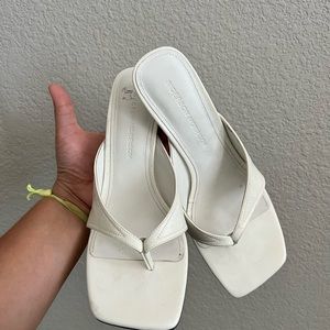 Sigerson Morrison White Heels